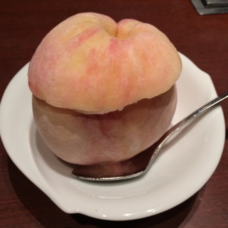 もものシャーベット(叙々苑 中目黒店)