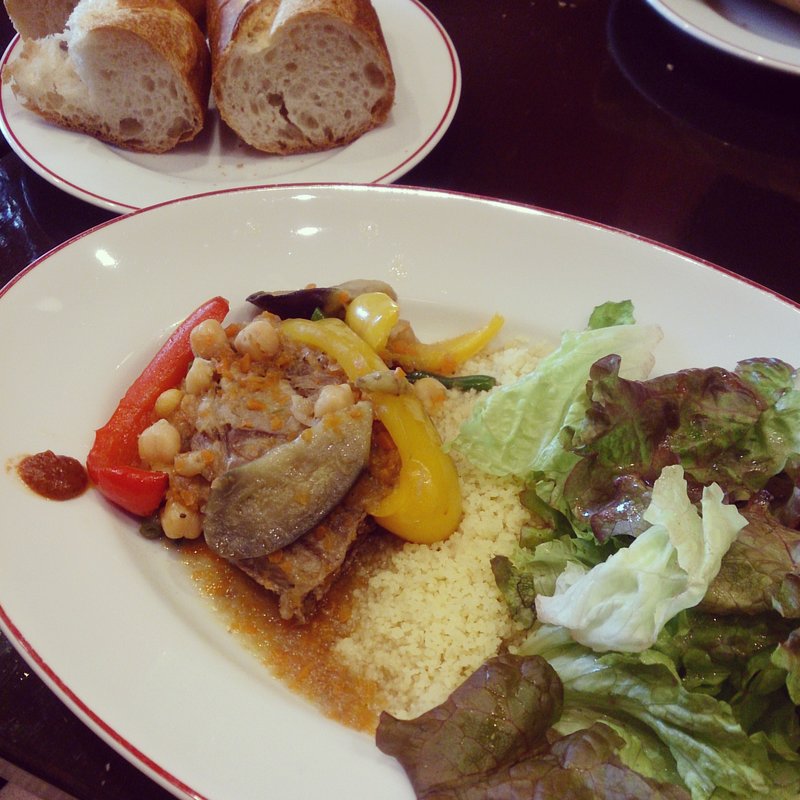 ラム肉のソテーとクスクス(ブラッスリーラクラス 横浜ランドマークプラザ店)