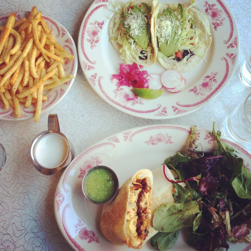 Breakfast Burrito(Cafe de la Esquina)