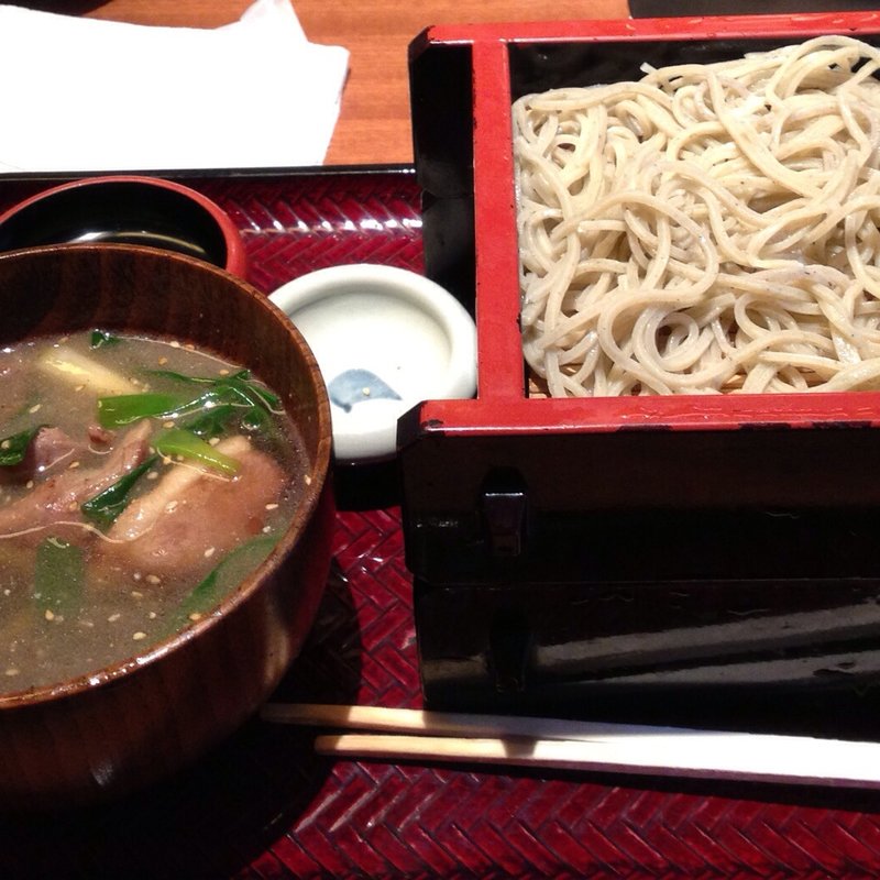 鴨ざるそば(北浜大幸庵)