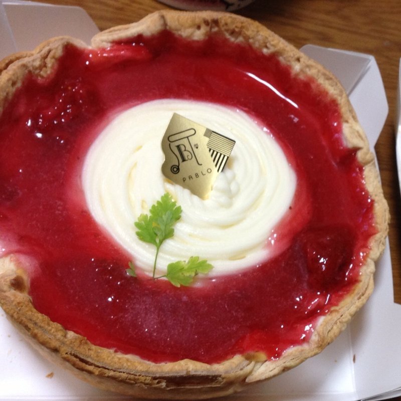 季節限定チーズタルト(PABLO)