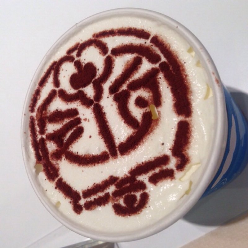 ドラえもんラテ(ドラえもん わくわくスカイパーク)