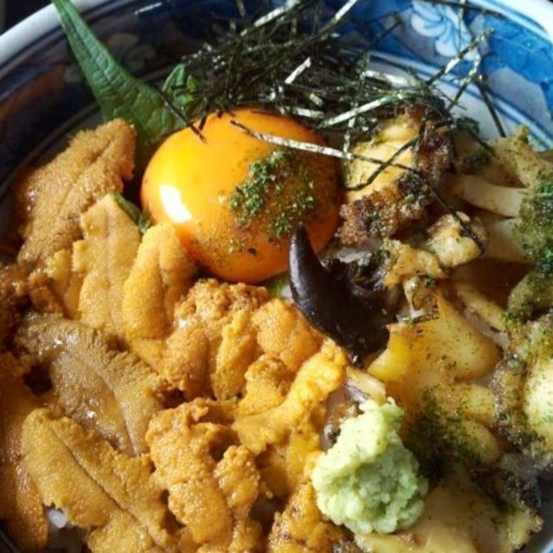 二重丼(あわび料理専門店 魚又)
