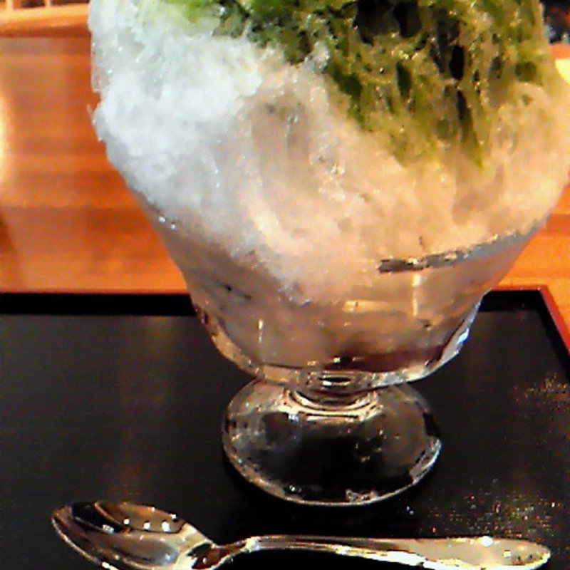 かき氷　宇治金時(志むら)