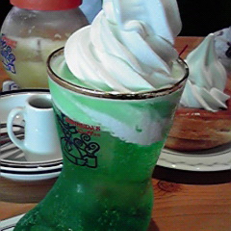 クリームソーダ(コメダ珈琲店岡崎大西店)