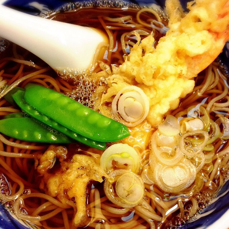 天ぷらそば(鶴八)