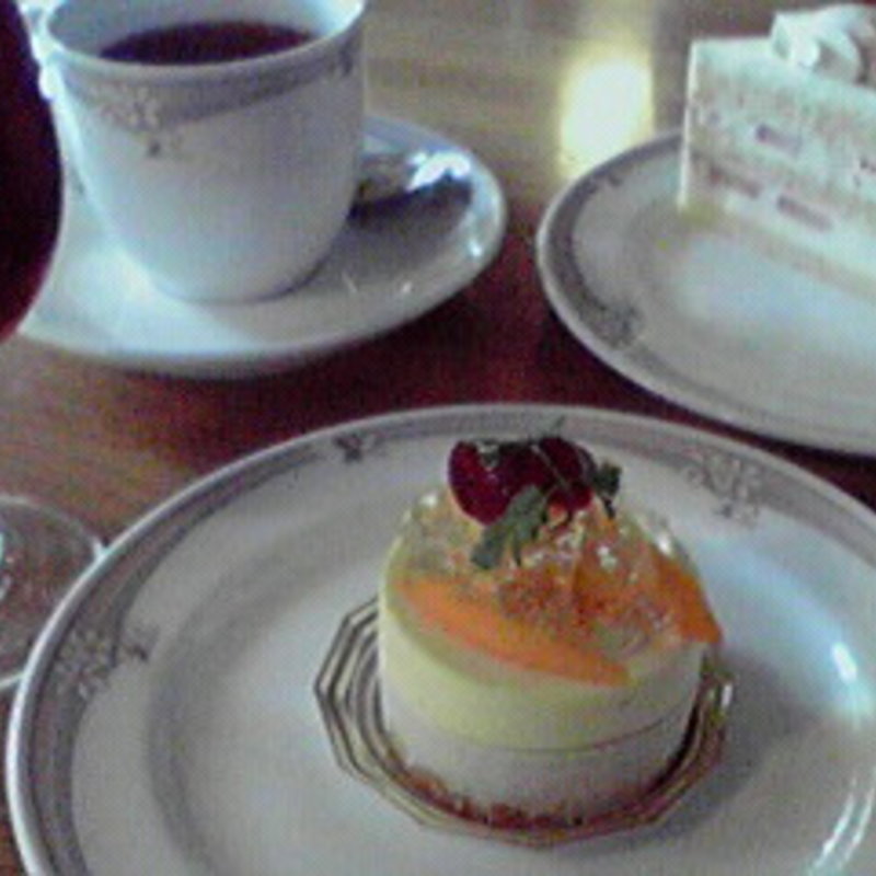 フルーツのムース(万平ホテル カフェテラス )