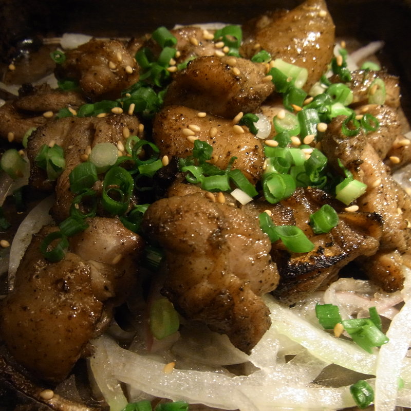 熊本県産[天草大王]ももむね炎焼き(なぎの木・麻布十番店)