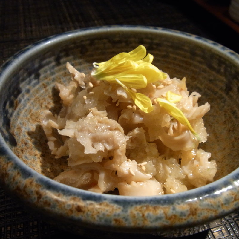 博多名物・酢モツ(なぎの木・麻布十番店)