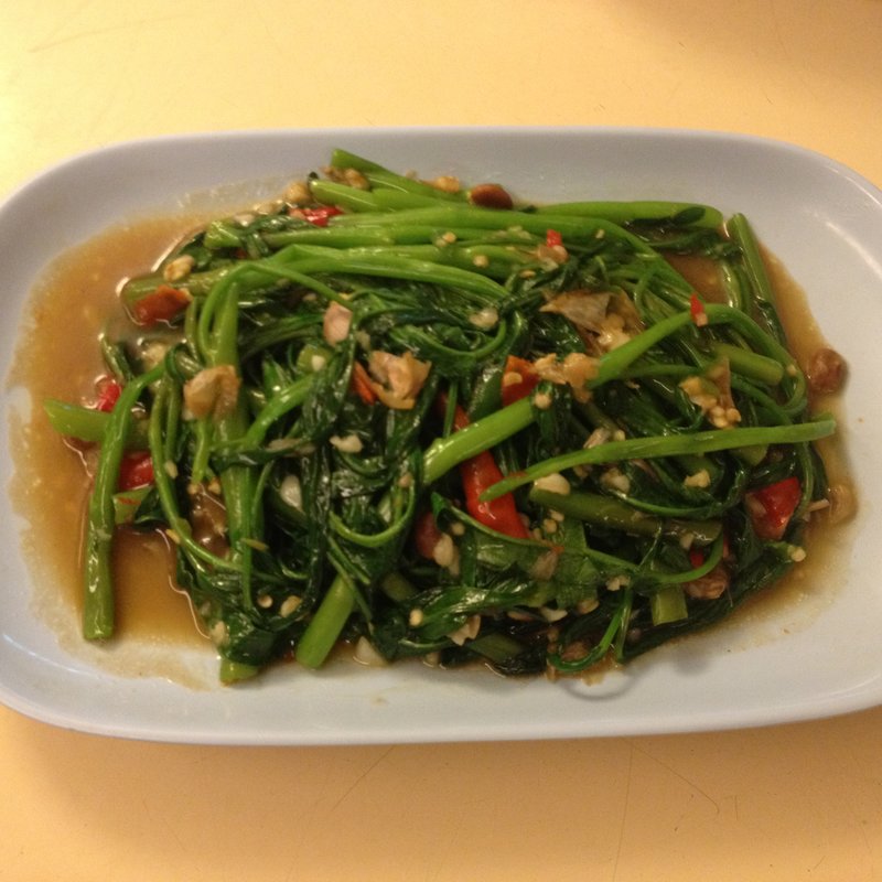 空芯菜炒め(ソントーン)