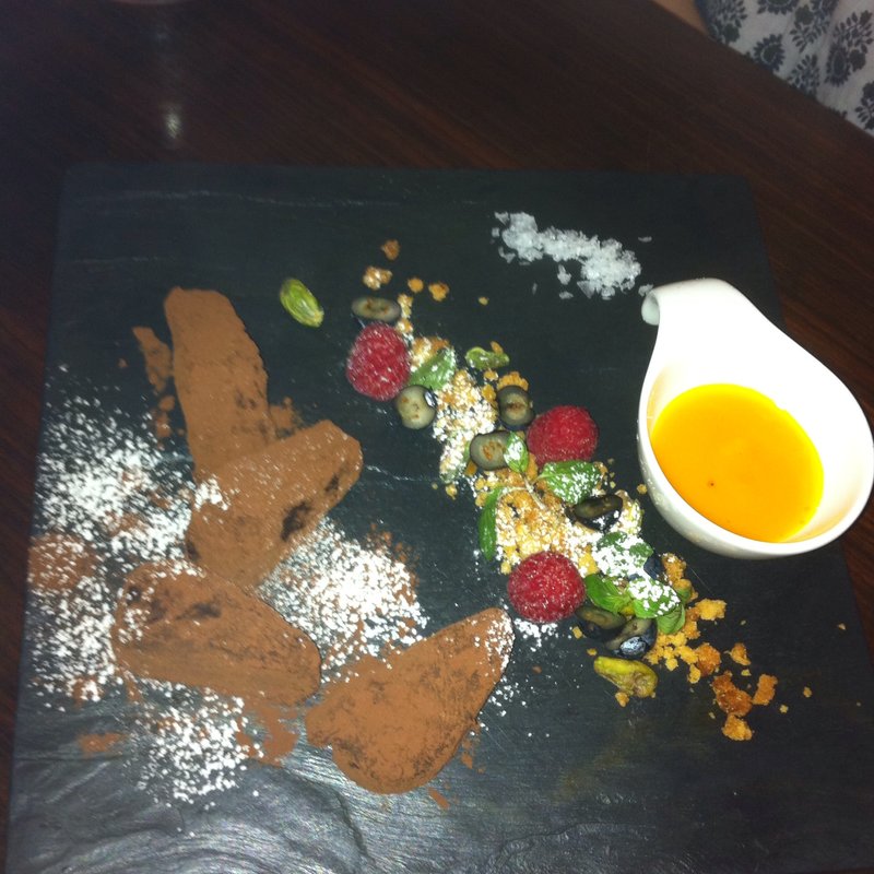 チョコレートのテリーヌ(dish organic cafe)