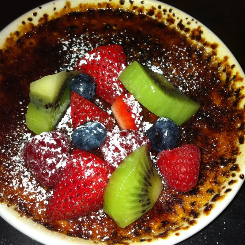 クレームブリュレ(dish organic cafe)