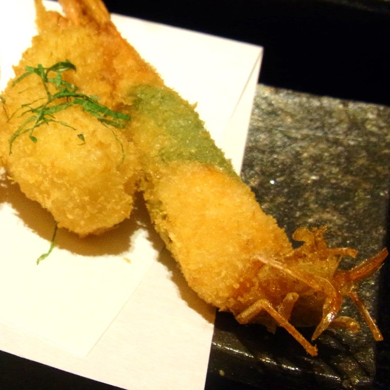 車海老の串揚げ(KAPPOR麻布十番店)