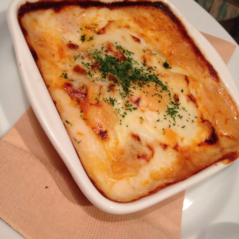 ラザニア(カフェ アクイーユ 恵比寿)