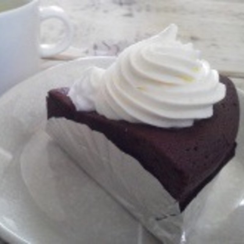 ガトーショコラ(Cafe 傳)