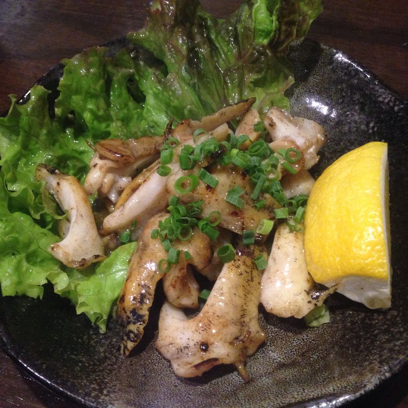 ツブ貝バター焼き(スプラウト)