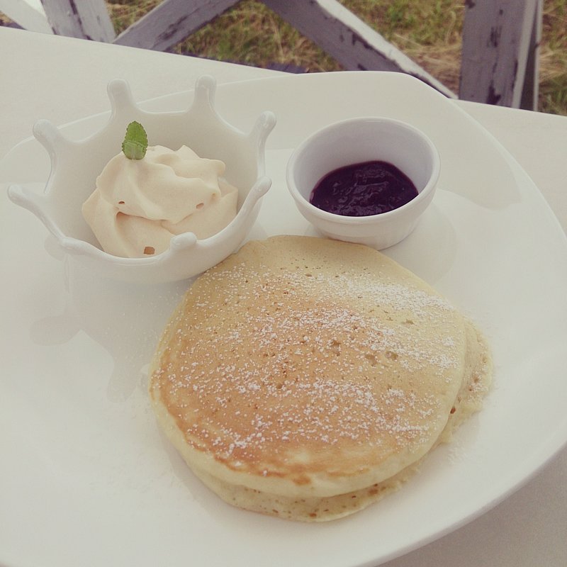 ジャージーミルクパンケーキ ジャージーミルククリーム&清泉寮パン工房ジャム シングル(キープファームショップ)