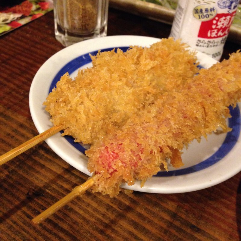 串揚げ牛ネギ(扇屋 荻窪駅南口店)