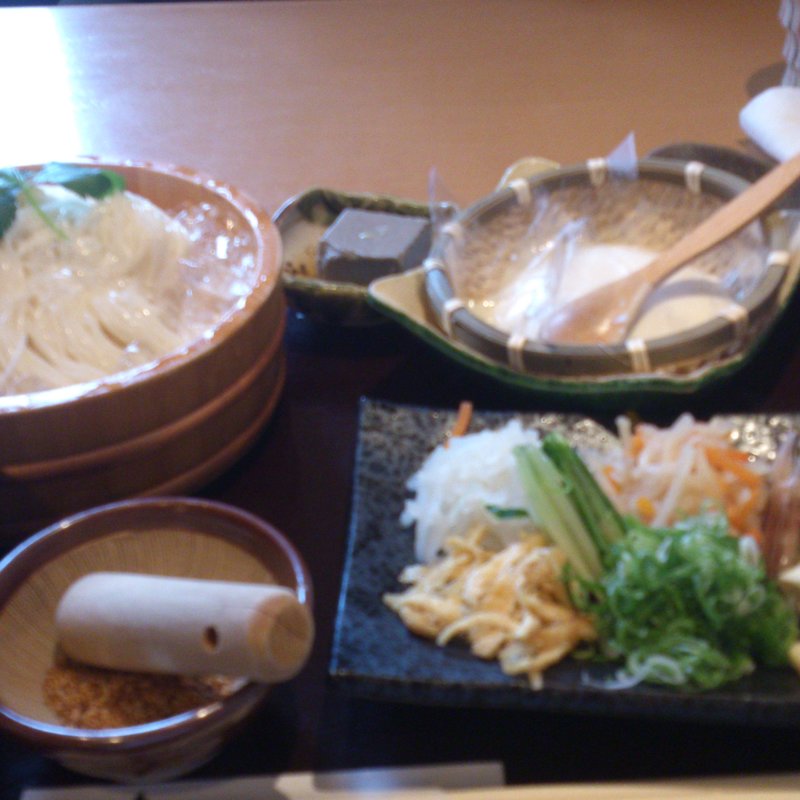 京おばんざいそうめん御膳(嵯峨とうふ　稲 )