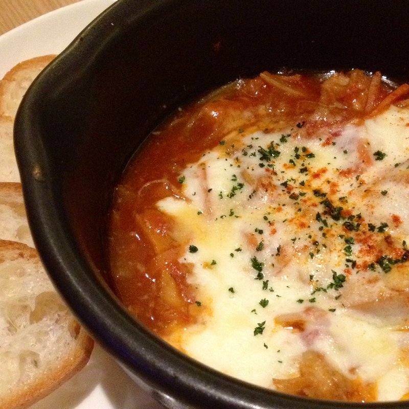 トリッパのトマト煮込みチーズ焼き(ビストロ アトリ ～BISTRO LA ATORI～)