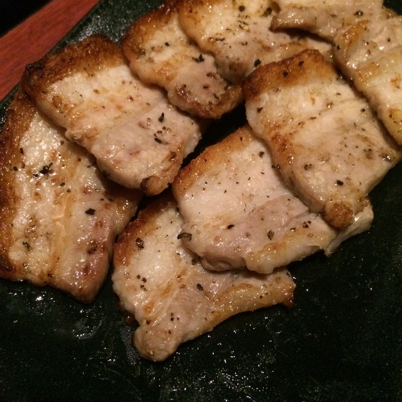 豚バラ(博多もつ衛門)