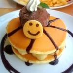 チョコバナナパンケーキ