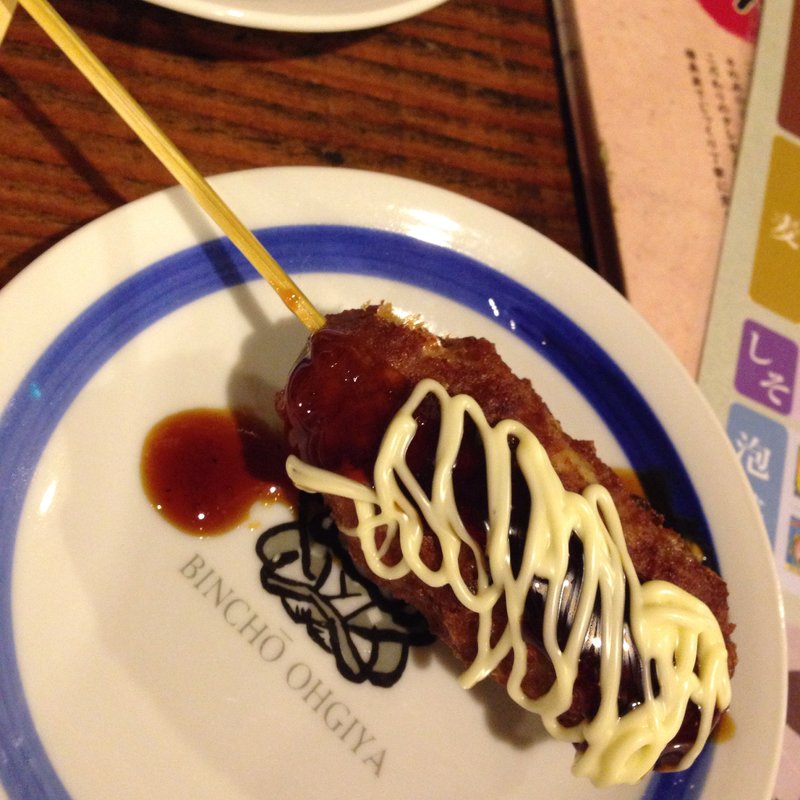 生つくねの照りマヨ焼き(扇屋 荻窪駅南口店)