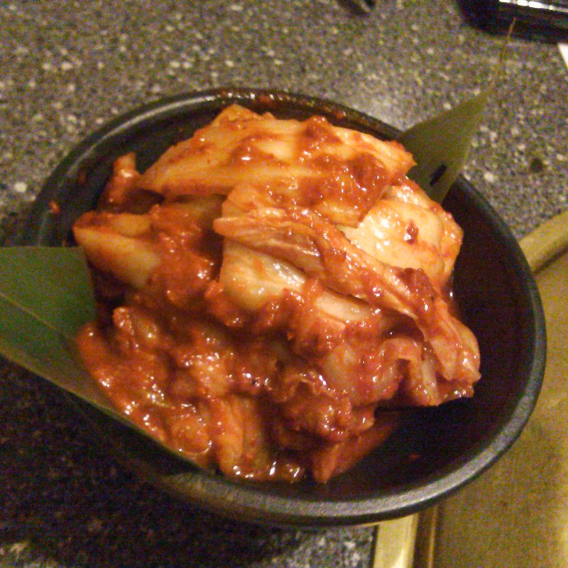 ハクサイキムチ(黒毛和牛焼肉 肉處 きっしゃん 西中島総本店)