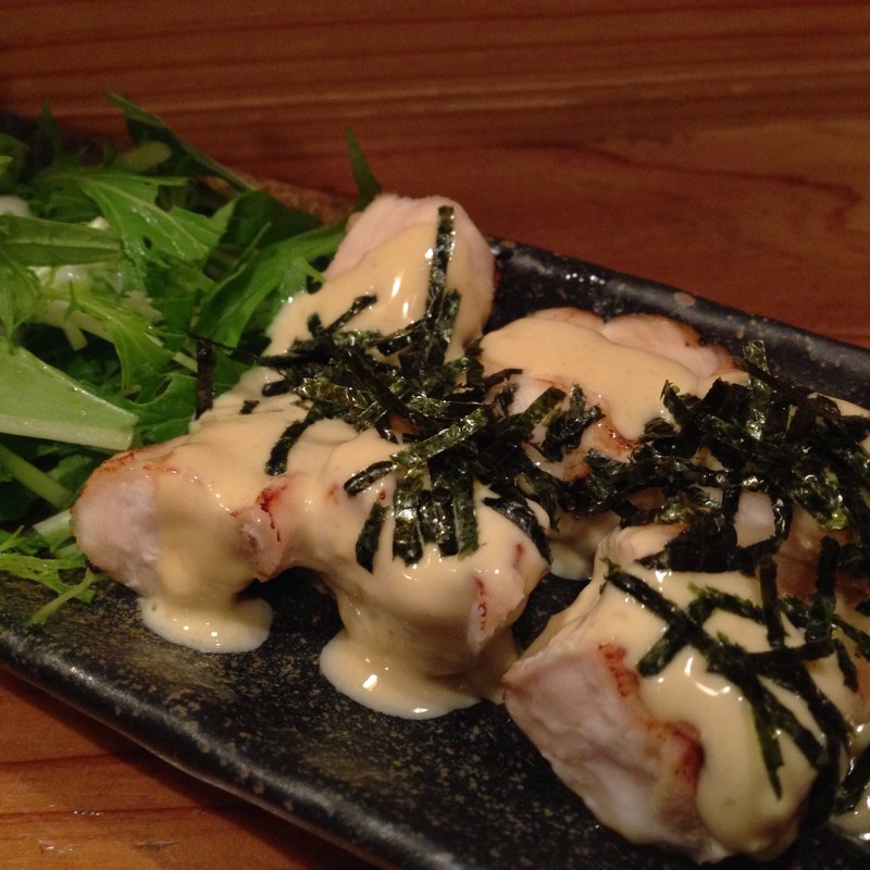 ささみのワサビマヨ(炭焼 マカティ)