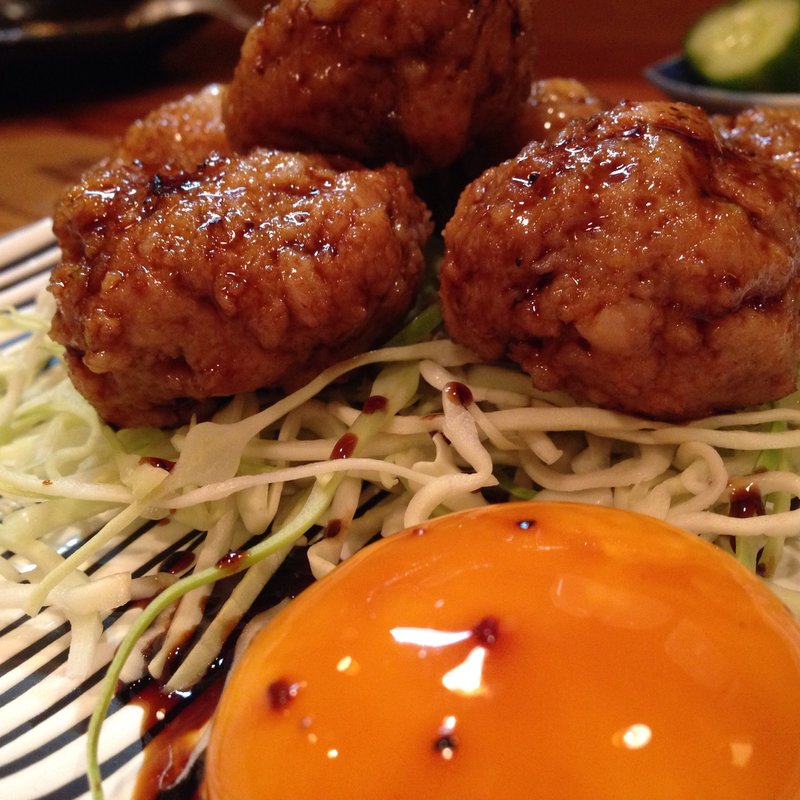 月見つくね(炭焼 マカティ)