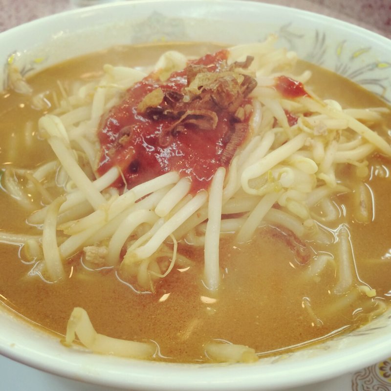 辛肉みそタンメン(みそ一発２ 千歳台店)