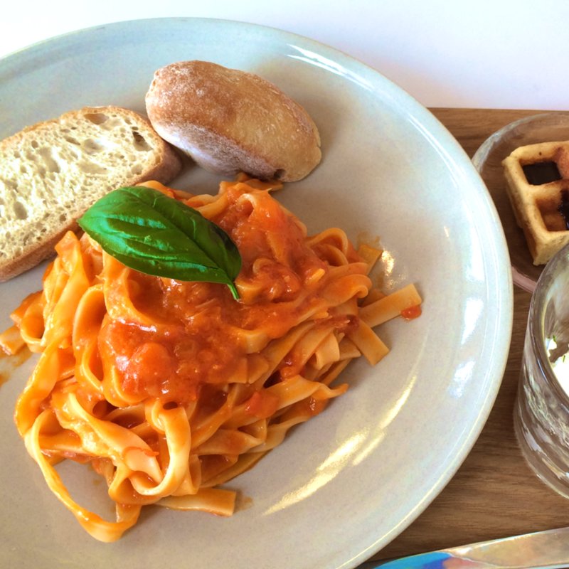 生パスタランチ（蟹トマトクリーム）(パンテック )