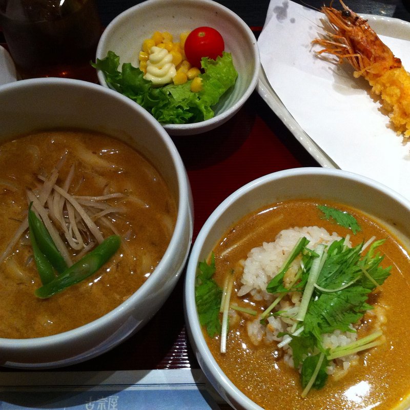 エビ天カレーうどん(古奈屋 丸の内オアゾ店)