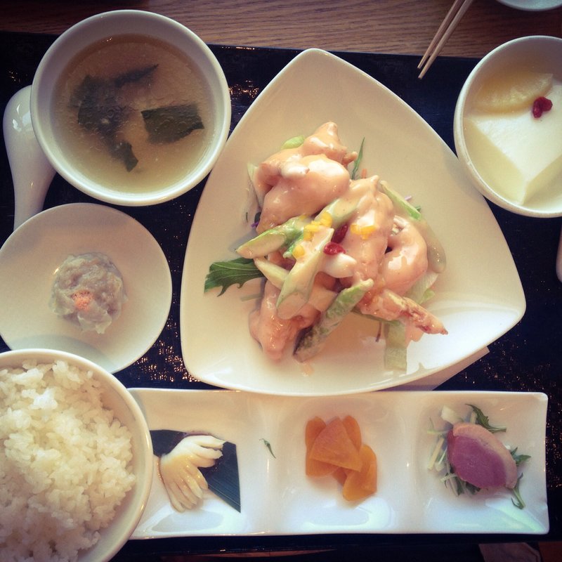 本日の料理長オススメセットB(南国酒家 羽田空港店)