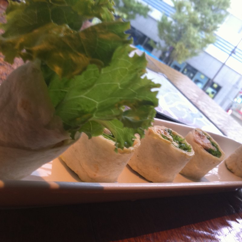 ランチセット ラップサンド(NUTS CAFE trip)