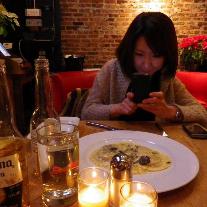 ポルチーニ茸のラビオリ(The J soho restaurant )