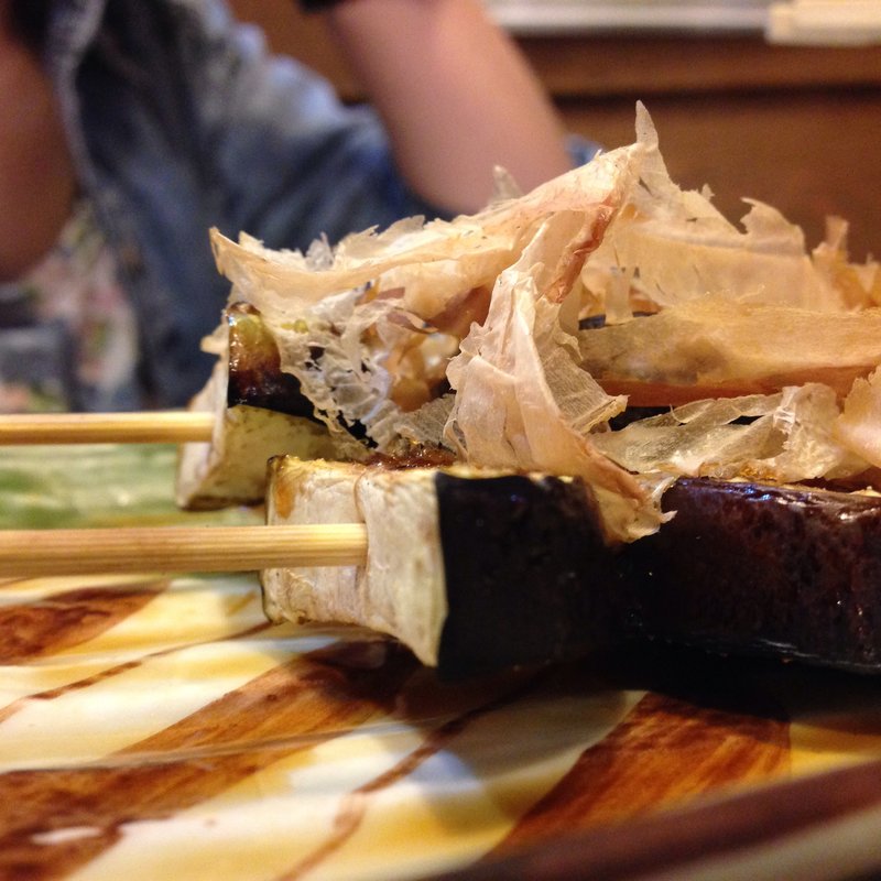 ナスの串焼きタレ(こっこ屋)