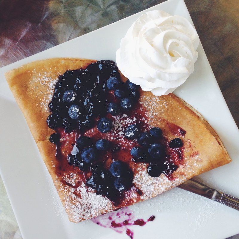 blue berry crepe(Panino Rustico)