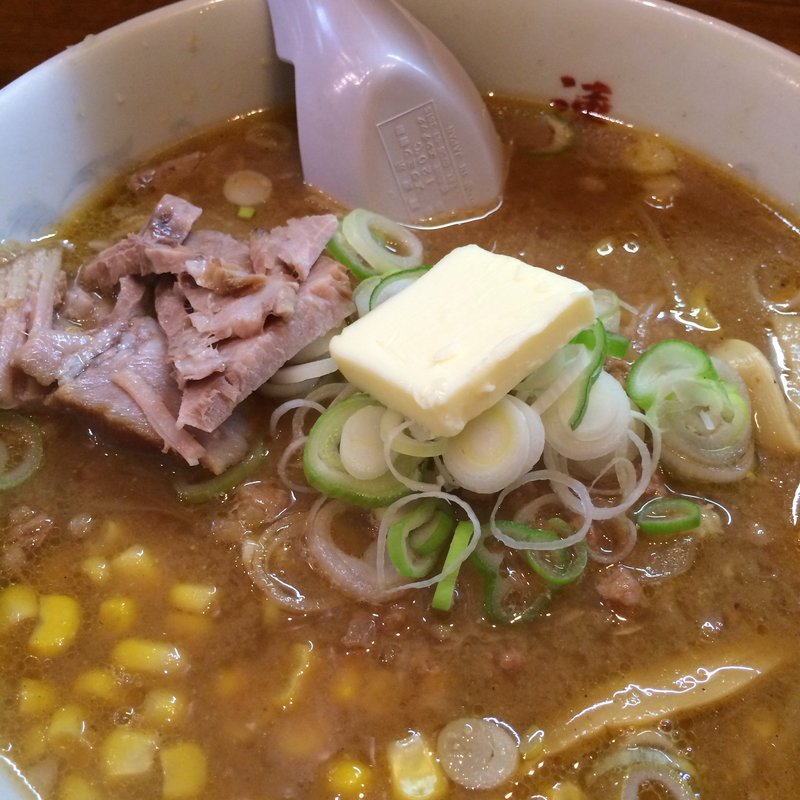 味噌バターコーンラーメン(さっぽろ 羅偉伝（らいでん）)