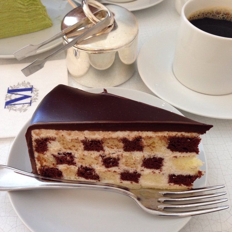 Checkers cake(LADY M CONFECTIONS)