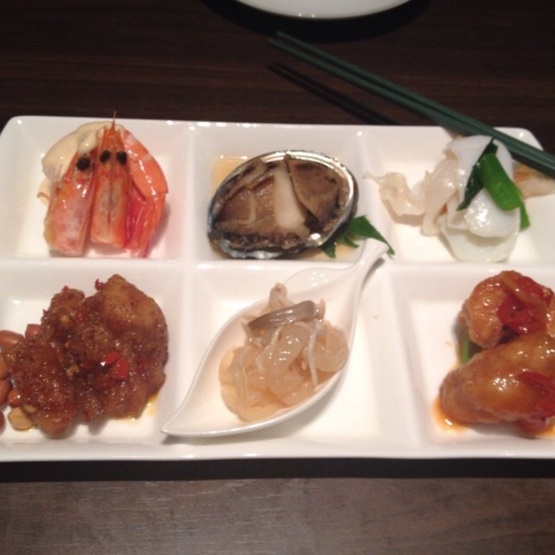 前菜6種盛り合わせ(銀座アスター 阪急うめだ本店)