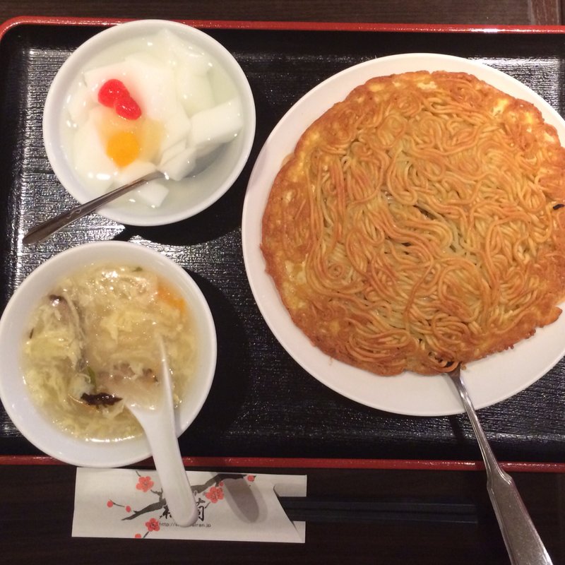 ランチ Bセット 牛肉入り辛口梅蘭やきそば【小】(梅蘭 アコルデ代々木上原店)