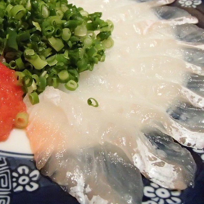 カレイの薄造り(包丁人 三郎)