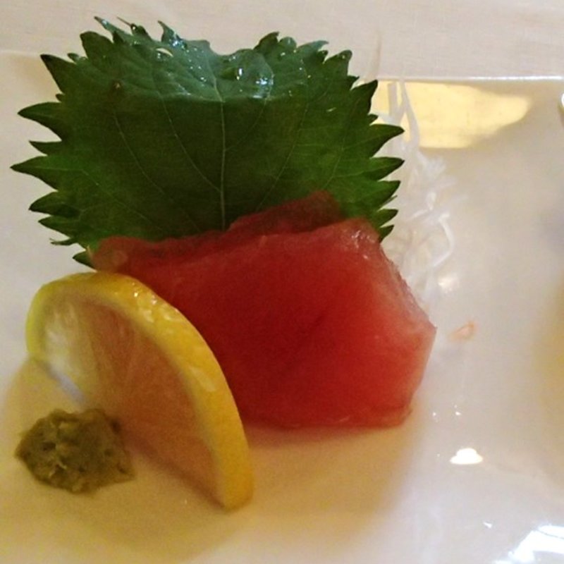 マンボウのお刺身(海浜館)