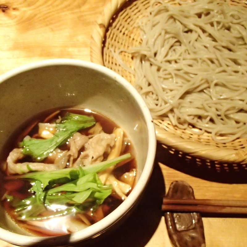 鴨ざる(欅くろさわ)