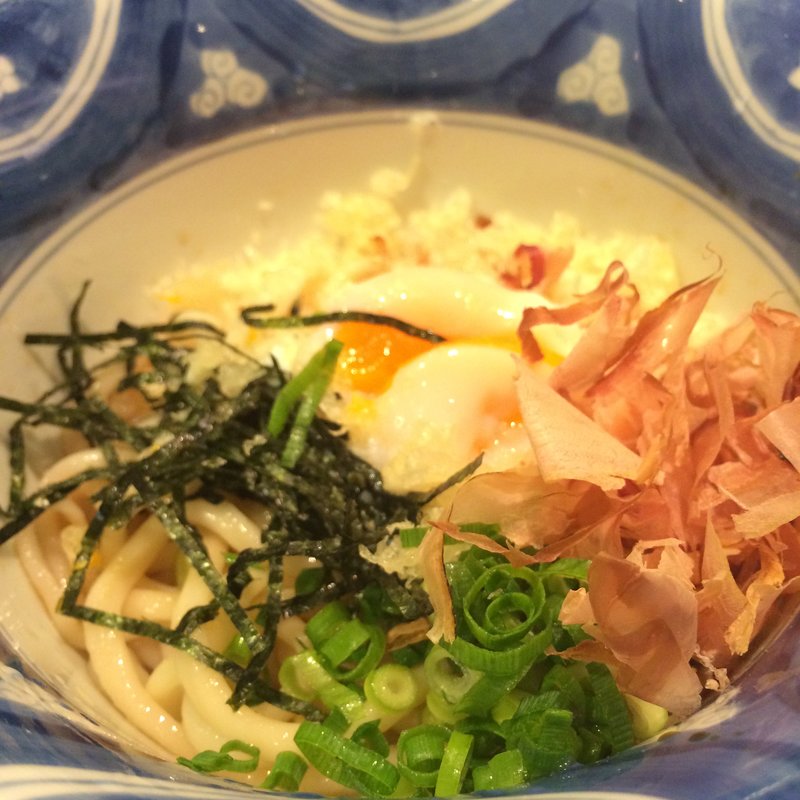 温玉ぶっかけうどん(水山・アコルデ　代々木上原店)