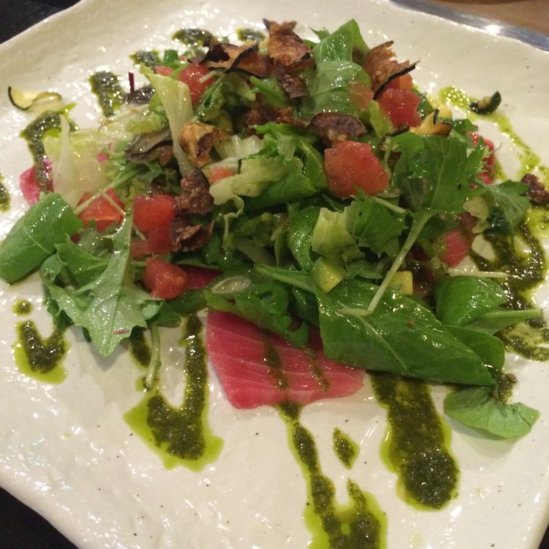 季節の野菜と鮪のカルパッチョ(大木屋 )