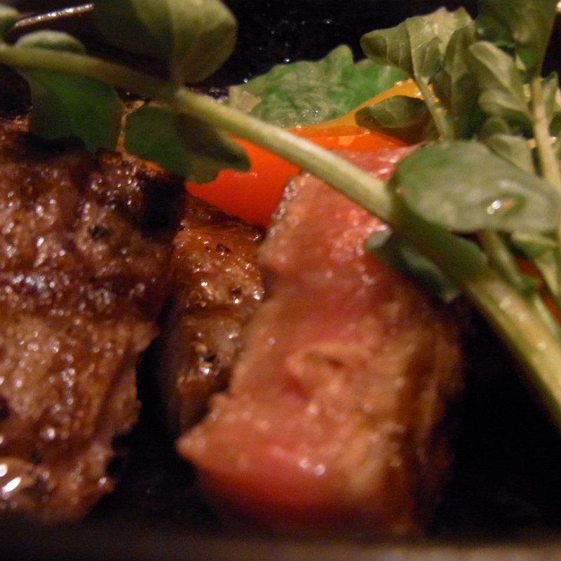 牛フィレステーキ(妙見温泉石原荘・レストラン石蔵)