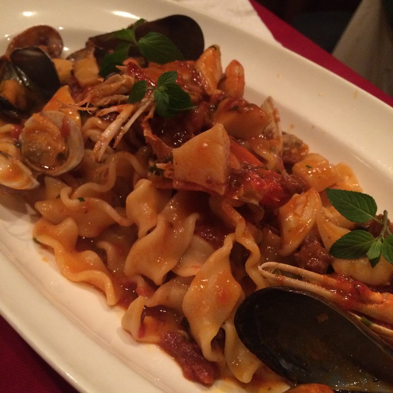 小海老とレモンのクリームチーズソース じゃがいものニョッキ(ソーセージレストランＳＭＯＫＹ)