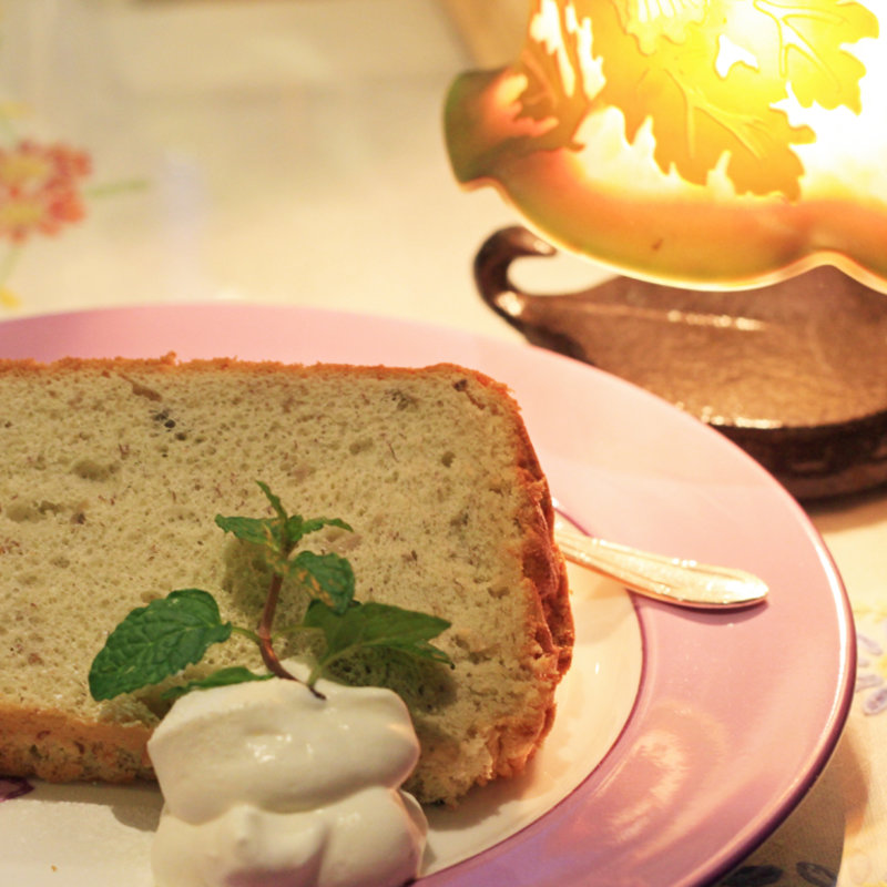 紅茶のシフォンケーキ(ガネッシュティールーム)